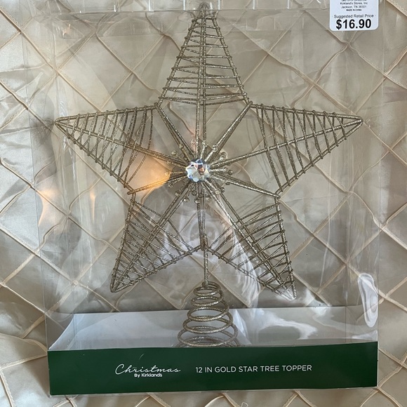Kirklands Holiday Tree Topper From Kirklands Poshmark